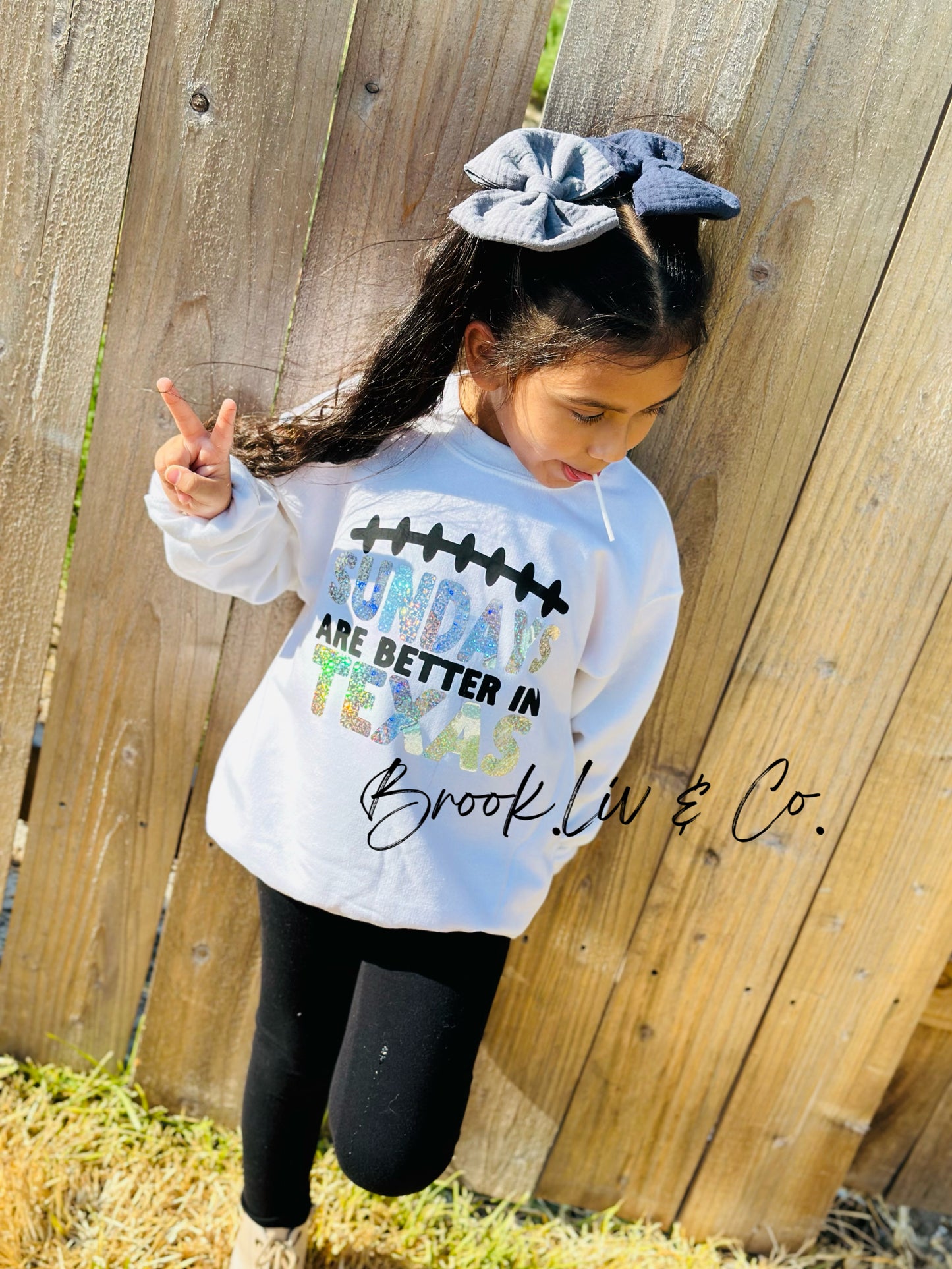 Sundays are better in Texas Sweatshirt