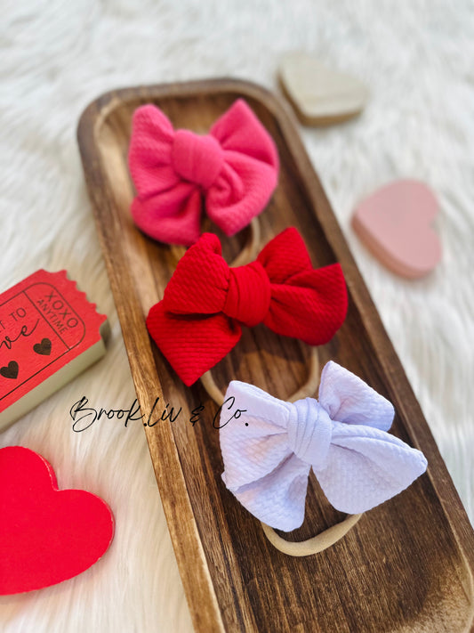 Valentine Hand-Tied Bow